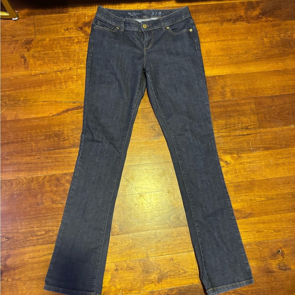 The Limited Dark Blue Boot Cut Jeans